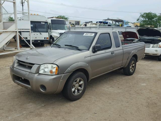 1N6DD26T74C482342 - 2004 NISSAN FRONTIER K TAN photo 2