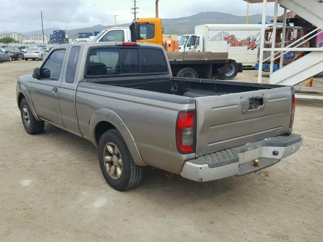 1N6DD26T74C482342 - 2004 NISSAN FRONTIER K TAN photo 3