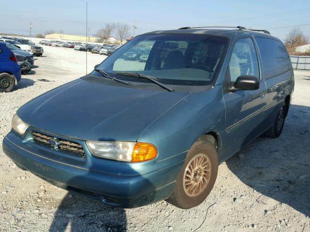 2FMZA5144WBD96326 - 1998 FORD WINDSTAR W GREEN photo 2