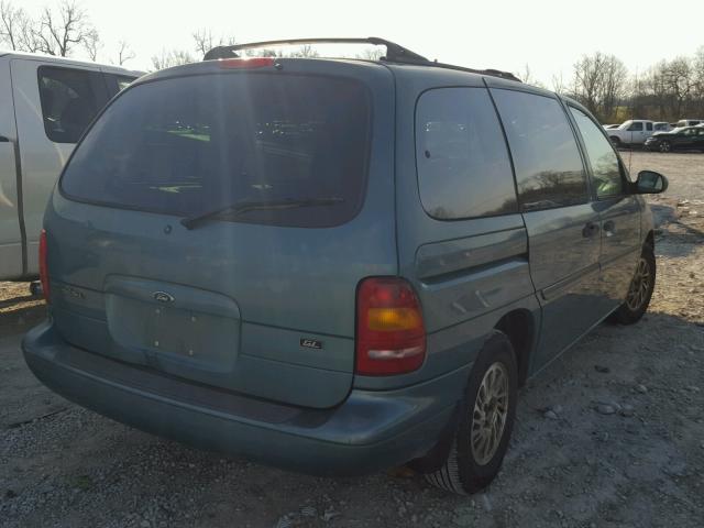 2FMZA5144WBD96326 - 1998 FORD WINDSTAR W GREEN photo 4