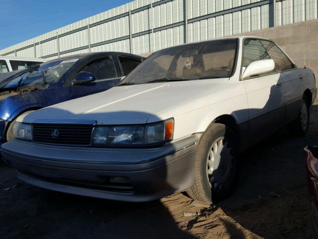 JT8VV22T6M0146238 - 1991 LEXUS ES 250 WHITE photo 2