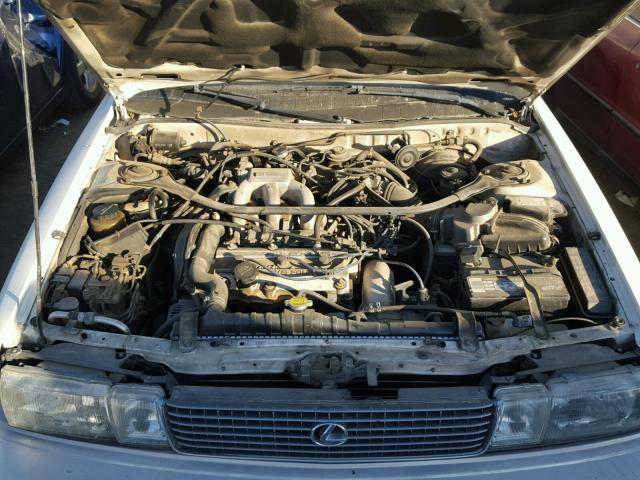 JT8VV22T6M0146238 - 1991 LEXUS ES 250 WHITE photo 7