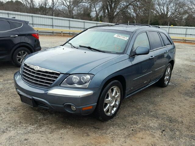 2A8GF78436R806063 - 2006 CHRYSLER PACIFICA L BLUE photo 2