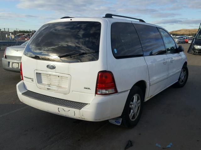 2FMZA52236BA51107 - 2006 FORD FREESTAR S WHITE photo 4