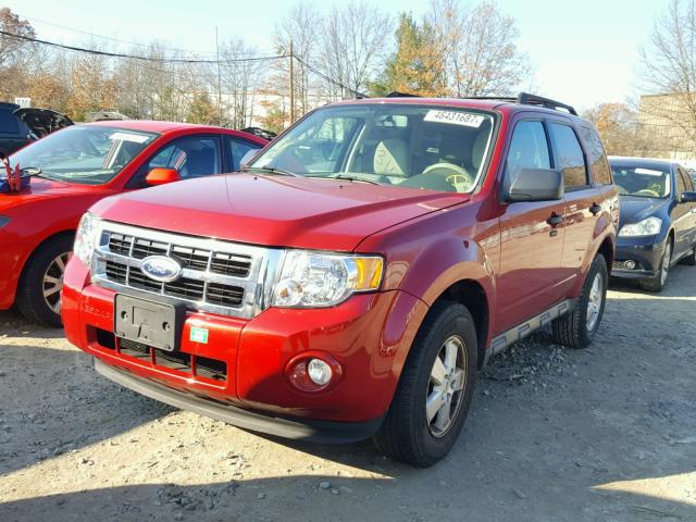 1FMCU9D7XAKD09151 - 2010 FORD ESCAPE XLT RED photo 2