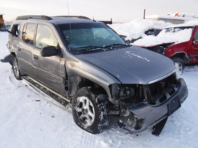 1GKET16S556189958 - 2005 GMC ENVOY XL SILVER photo 1