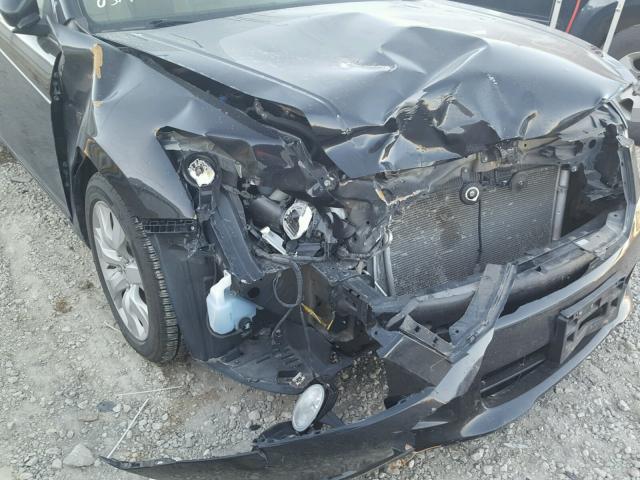 1HGCP36828A082683 - 2008 HONDA ACCORD EXL BLACK photo 9