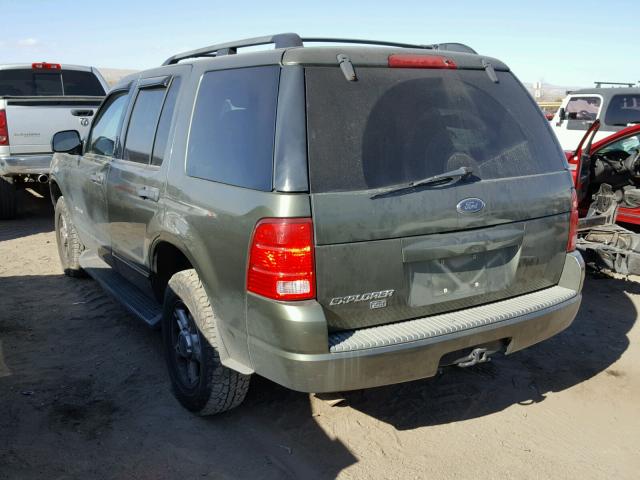 1FMZU63K74UA18405 - 2004 FORD EXPLORER X GREEN photo 3