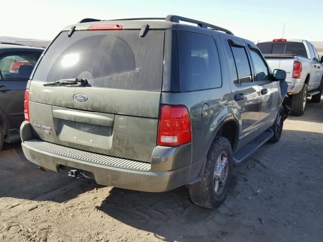 1FMZU63K74UA18405 - 2004 FORD EXPLORER X GREEN photo 4