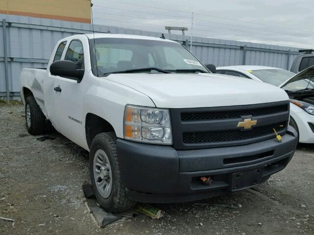 1GCEK19019E149624 - 2009 CHEVROLET SILVERADO WHITE photo 1