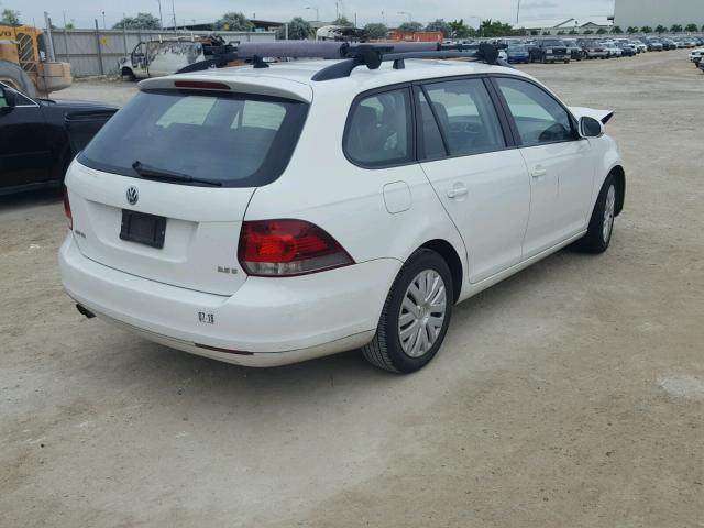 3VWKZ7AJ1AM663488 - 2010 VOLKSWAGEN JETTA S 白色 照片 4