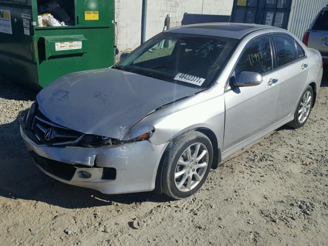 JH4CL96818C017582 - 2008 ACURA TSX SILVER photo 2