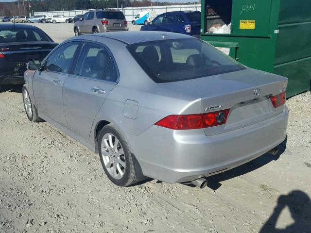JH4CL96818C017582 - 2008 ACURA TSX SILVER photo 3