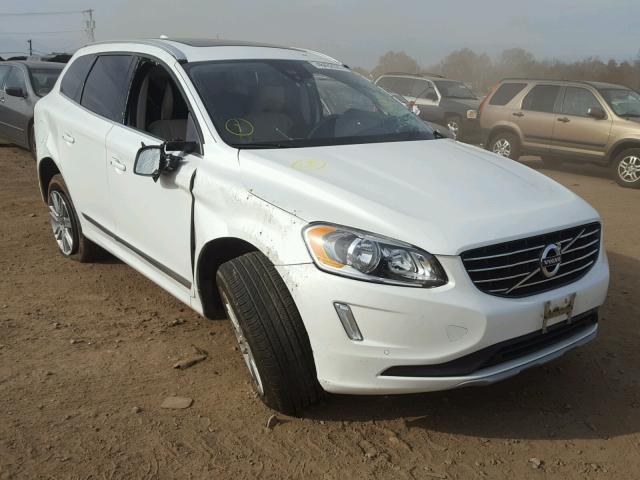 YV4612RK7G2837072 - 2016 VOLVO XC60 T5 WHITE photo 1