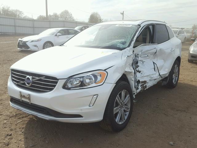 YV4612RK7G2837072 - 2016 VOLVO XC60 T5 WHITE photo 2