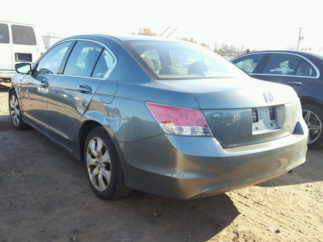 1HGCP26759A061989 - 2009 HONDA ACCORD EX 绿色 照片 3
