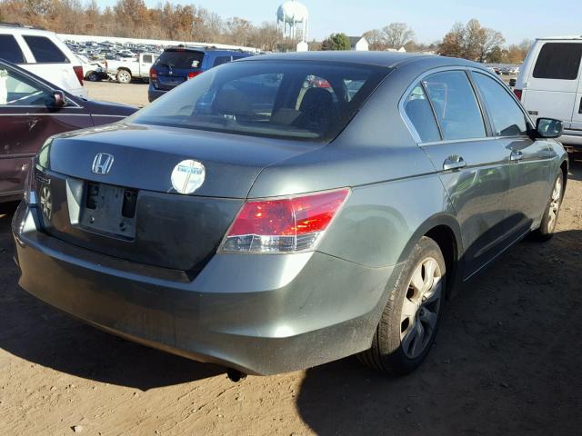 1HGCP26759A061989 - 2009 HONDA ACCORD EX 绿色 照片 4