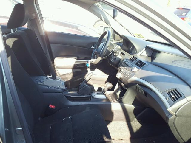 1HGCP26759A061989 - 2009 HONDA ACCORD EX GREEN photo 5