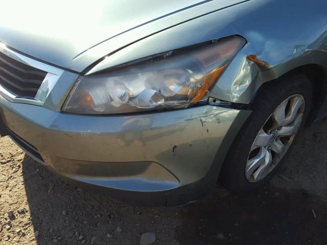 1HGCP26759A061989 - 2009 HONDA ACCORD EX 绿色 照片 9