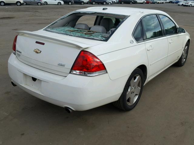 2G1WD58C469331195 - 2006 CHEVROLET IMPALA SUP 白色 照片 4