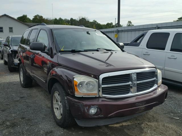 1D4HB58N95F531425 - 2005 DODGE DURANGO LI BURGUNDY photo 1