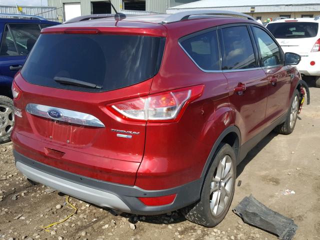 1FMCU9J97EUB57068 - 2014 FORD ESCAPE TIT RED photo 4