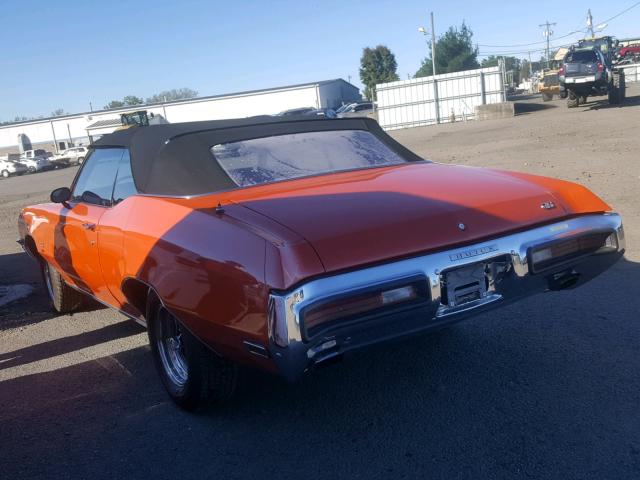 4G67U2H124149 - 1972 BUICK SKYL CONVE ORANGE photo 3