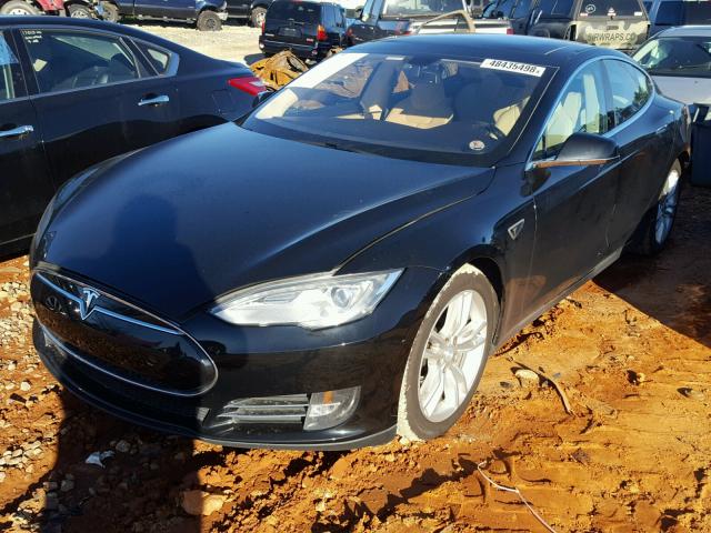 5YJSA1DN1DFP11294 - 2013 TESLA MODEL S Սև լուսանկար 2
