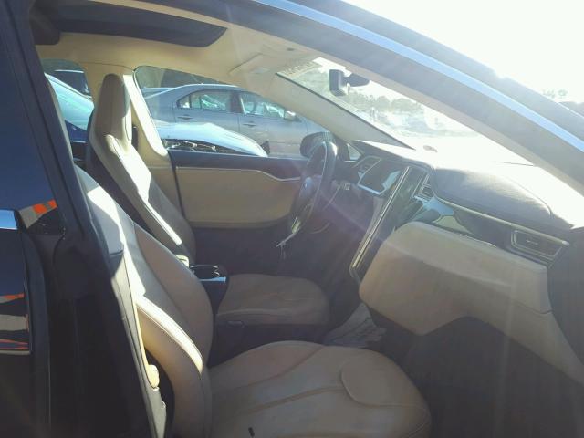 5YJSA1DN1DFP11294 - 2013 TESLA MODEL S Սև լուսանկար 5