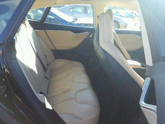 5YJSA1DN1DFP11294 - 2013 TESLA MODEL S Սև լուսանկար 6