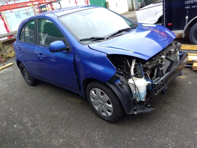 3N1CK3CPXFL216986 - 2015 NISSAN MICRA BLUE photo 1