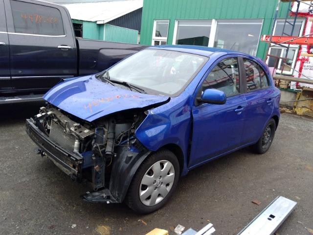 3N1CK3CPXFL216986 - 2015 NISSAN MICRA BLUE photo 2