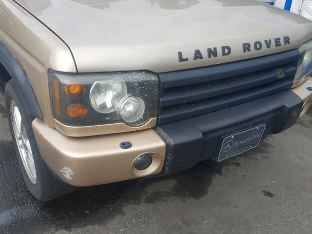 SALTY19414A868440 - 2004 LAND ROVER DISCOVERY BEIGE photo 9