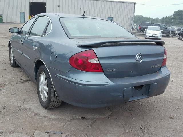 2G4WC582161103327 - 2006 BUICK LACROSSE C BLUE photo 3