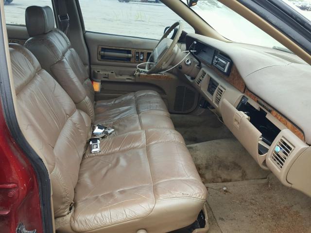 1G1BN53E0PR120040 - 1993 CHEVROLET CAPRICE CL 栗色 照片 5