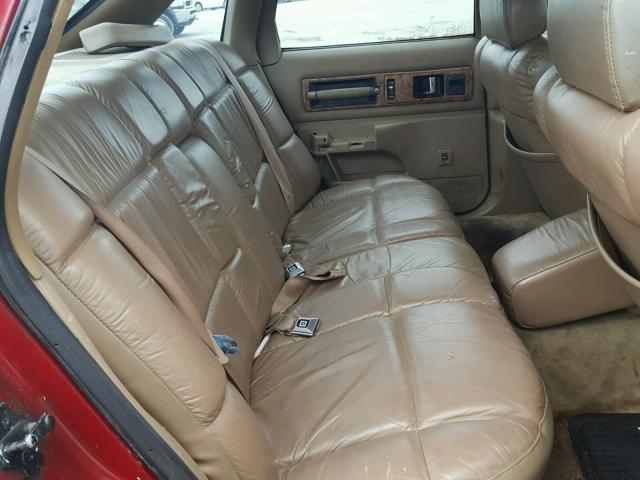 1G1BN53E0PR120040 - 1993 CHEVROLET CAPRICE CL 栗色 照片 6