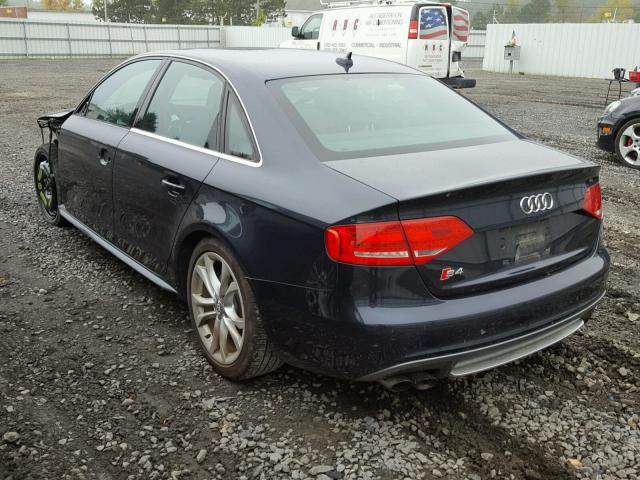 WAUBGAFL7CA110938 - 2012 AUDI S4 PREMIUM BLUE photo 3