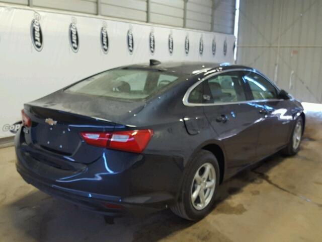 1G1ZB5ST3JF116077 - 2018 CHEVROLET MALIBU LS Mavi foto 4
