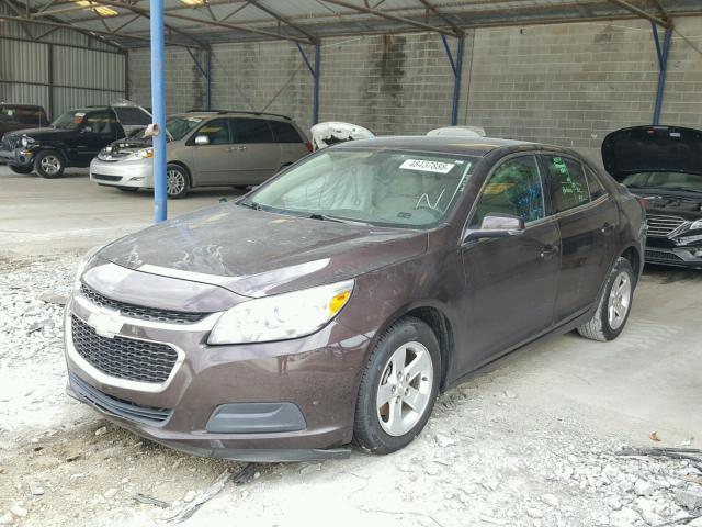 1G11C5SL8FF153174 - 2015 CHEVROLET MALIBU 1LT BROWN photo 2