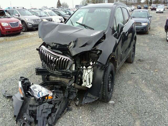 KL4CJGSB3EB653428 - 2014 BUICK ENCORE BLACK photo 2