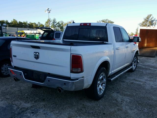 1C6RR6NTXDS565957 - 2013 RAM 1500 LARAM WHITE photo 4