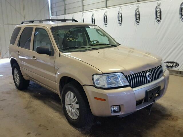 4M2YU91177KJ01015 - 2007 MERCURY MARINER LU GOLD photo 1