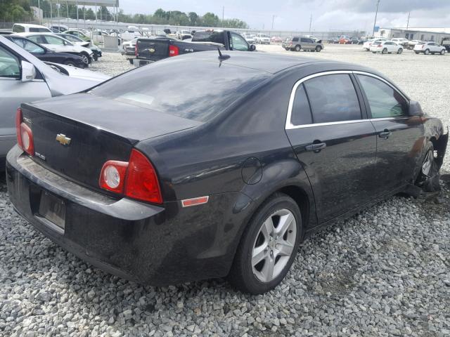 1G1ZB5E1XBF164140 - 2011 CHEVROLET MALIBU LS შავი ფოტო 4