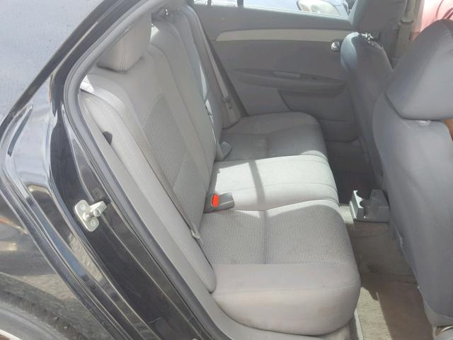 1G1ZB5E1XBF164140 - 2011 CHEVROLET MALIBU LS შავი ფოტო 6