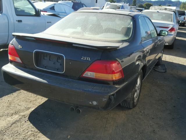 JH4UA2659TC001193 - 1996 ACURA 2.5TL BLACK photo 4