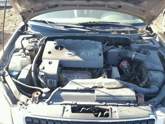 1N4AL11D25C185604 - 2005 NISSAN ALTIMA S GOLD photo 7