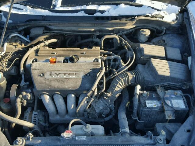 1HGCM56493A801776 - 2003 HONDA ACCORD LX BLUE photo 7