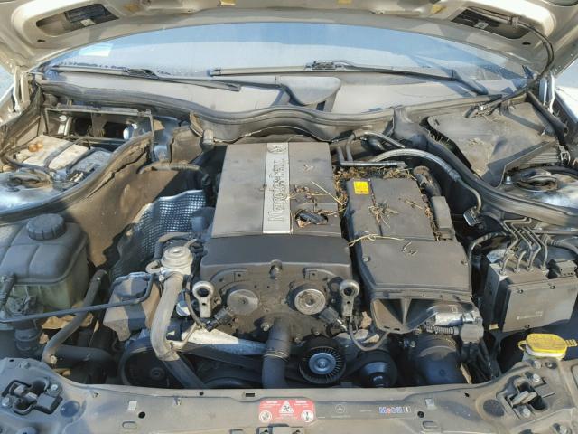 WDBRN40JX3A432276 - 2003 MERCEDES-BENZ C 230K SPO GRAY photo 7