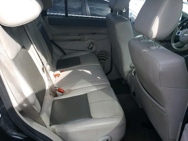 1J8HG58238C101635 - 2008 JEEP COMMANDER BLACK photo 6