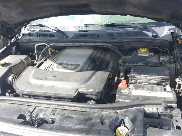 1J8HG58238C101635 - 2008 JEEP COMMANDER BLACK photo 7